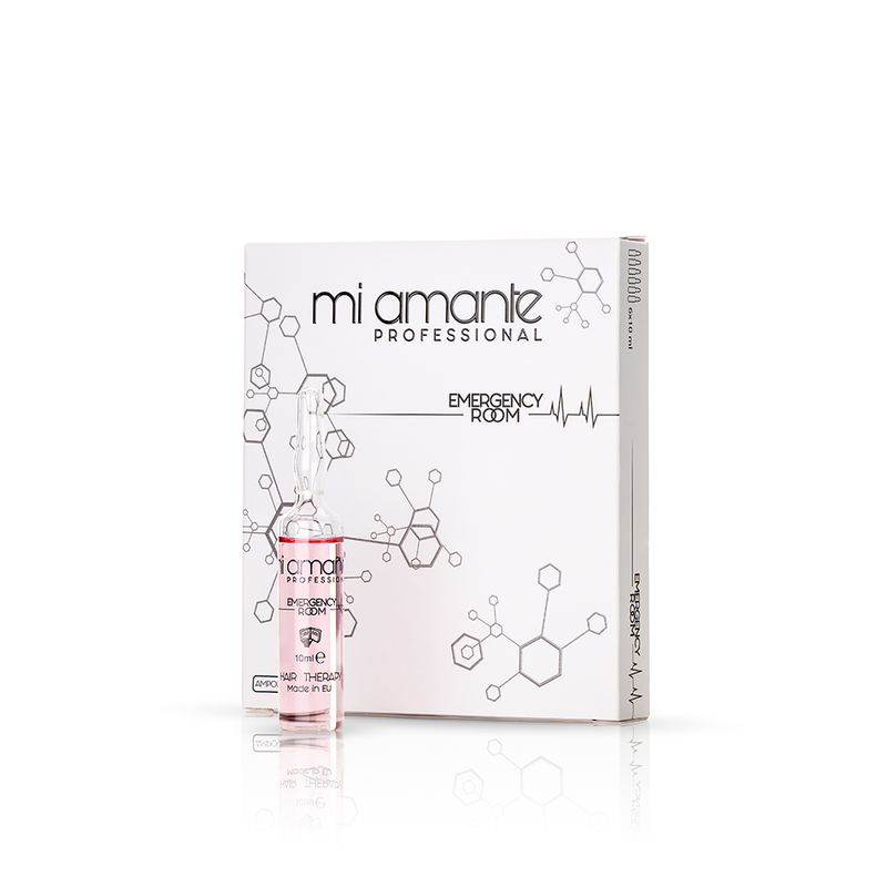 Helyreállító ampullák kezelt hajra Mi Amante Emergency Room Ampoules 6x10 ml.