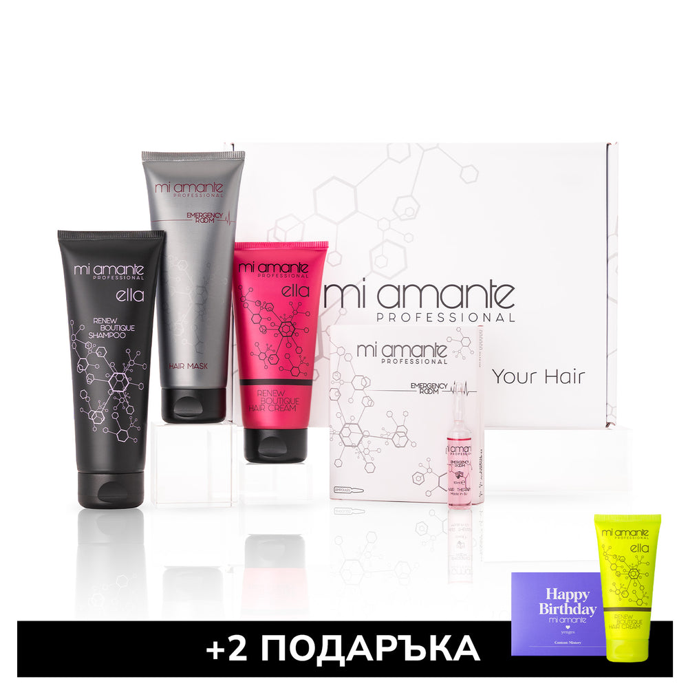 Mi Amante teljes helyreállító hajápoló készlet