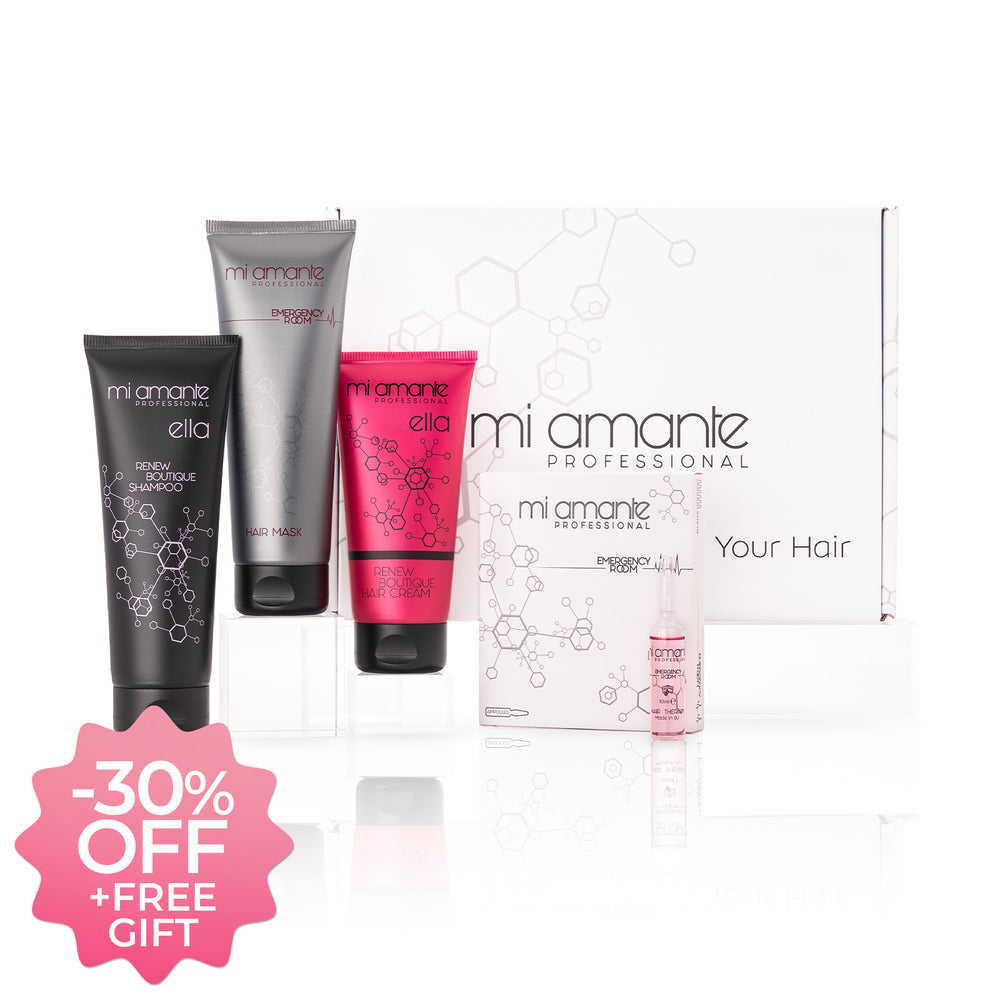 Mi Amante teljes helyreállító hajápoló készlet