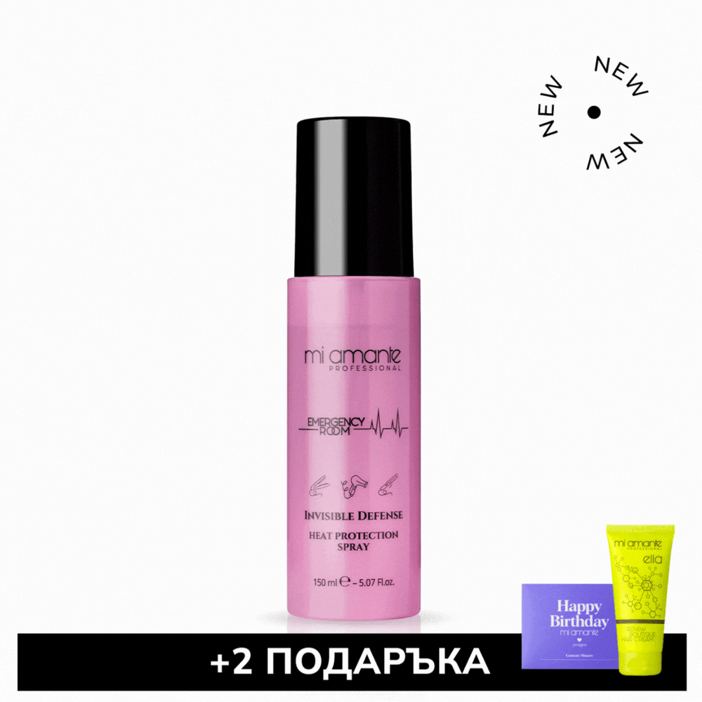 Hővédő hajspray Mi Amante Invisible Defense 150 ml.